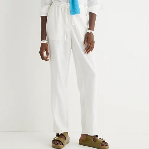 J. Crew Pants - J Crew | Seaside Pant in Linen Blend